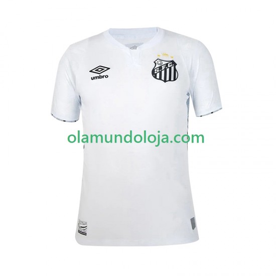 Camisola Santos FC Homem Equipamento Primeiro 2024-2025 Manga Curta